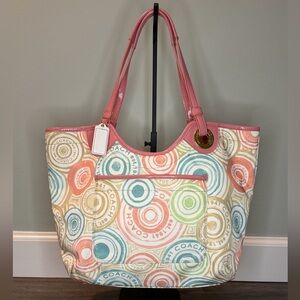 Coach Snaphead Beach Tote
